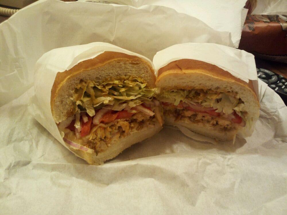 Moshe Moshe Sandwich · Chicken, pepper jack cheese and teriyaki sauce on a sweet roll.