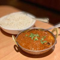 Vindaloo · A tangy peppery and tenderly garlic flavored specialty of Goa, India. Spicy.