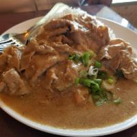 Beef Satay on Rice · 