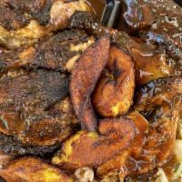 Jamaican BBQ · Chicken seasoned with island spices, them left to marinate. The chicken is then BBQ to a ten...