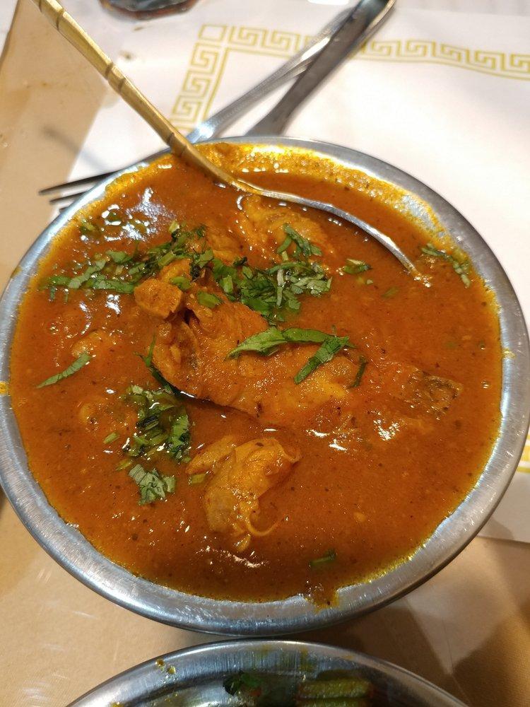 Chicken Curry · Boneless chicken cooked in special onion sauce.