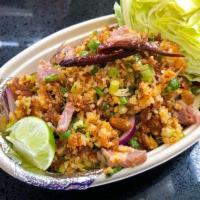 Thai Chicken Lettuce Wrap · 