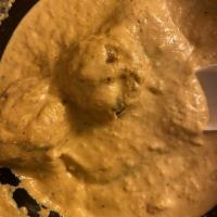 Malai Kofta · Vegetable croquettes, creamy nut sauce.