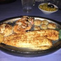 Broiled Seafood Platter · 