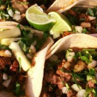 4 Street Soft Tacos · Includes four soft tacos with 4