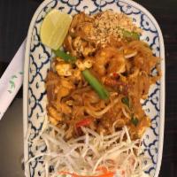Pad Thai · Original TOT Pad Thai since 2000 with shrimp, chicken, tofu, onion, beansprout and peanut.