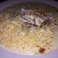 Cream of Crab Soup · Rich Creamy Perfect Loaded with jumbo crab meat