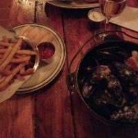 Blue Cheese Mussels · 