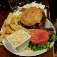 Russell's Belly Buster Burger · 
