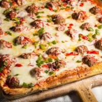 Meatball Pizza · 