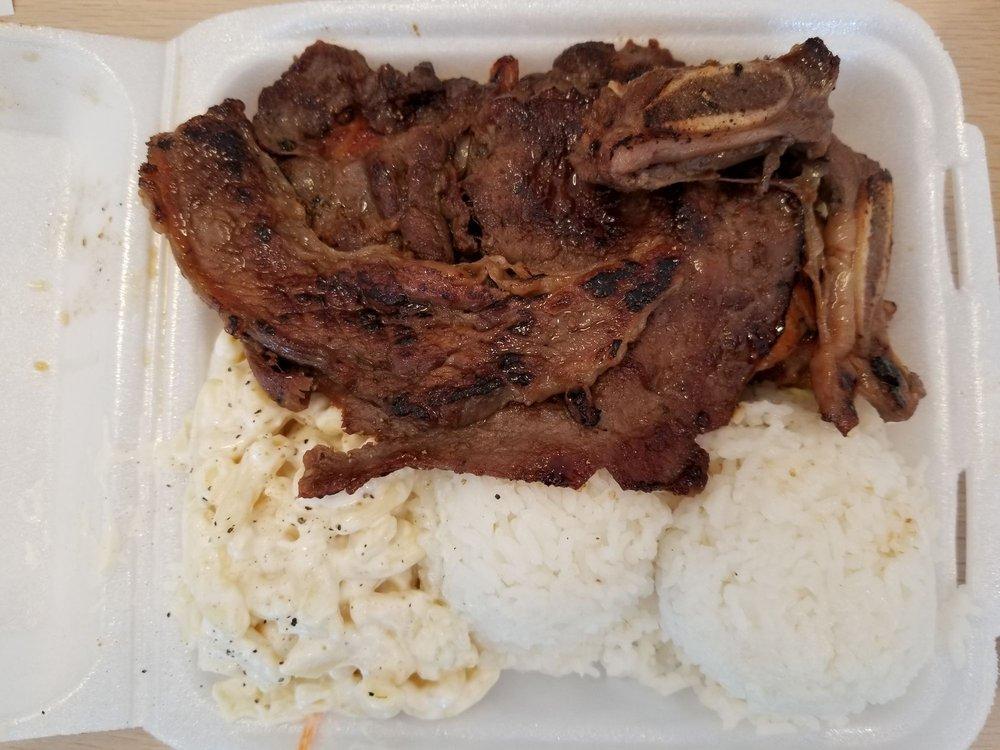 BBQ Mixed Plate · BBQ chicken, BBQ short rib, and teri beef.
