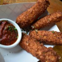 Brooklyn Mozzarella Logs · Perfect for sharing, or to enjoy all by yourself! Served with our signature Italian red sauc...