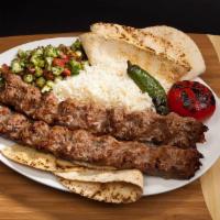 A Persian Koubideh Beef · 