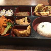 Spicy Chicken Bento Box · 