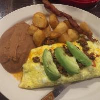 Mexican Omelette Plate · 