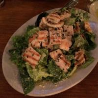 Caesar Salad · Romaine lettuce, croutons, grated Parmesan with a creamy and anchovy dressing.