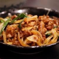 Beef Stir Fried with Pickled Chili · 