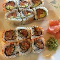 Avocado Tuna, Salmon Or Hamachi Roll · 