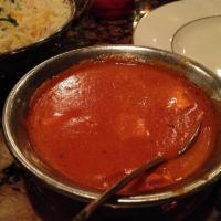 Paneer Tikka Masala · Cubes of cheese cooked in a creamy tomato based sauce.