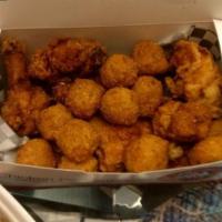 8 Pieces Chicken · Includes 2 large sides, and 4 biscuit or hush puppies.
