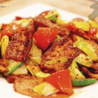 Double Cooked Pork with Spicy Pepper Lunch · 