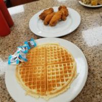 Chicken and Waffles Plate · 