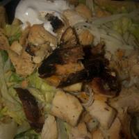 Chicken Tostada Salad · 