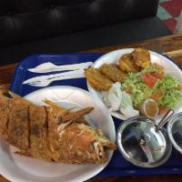 Minuta Fried Fish Sandwich · 