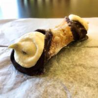 Cannoli · Filled with chocolate chip ricotta