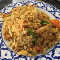 Pineapple Curry Fried Rice · 