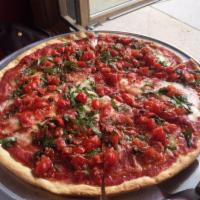 The Alfredo Thin Crust Pizza · 