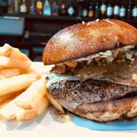 French Onion Burger · 