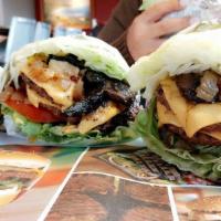 Lettuce Wrapped Charburger · 