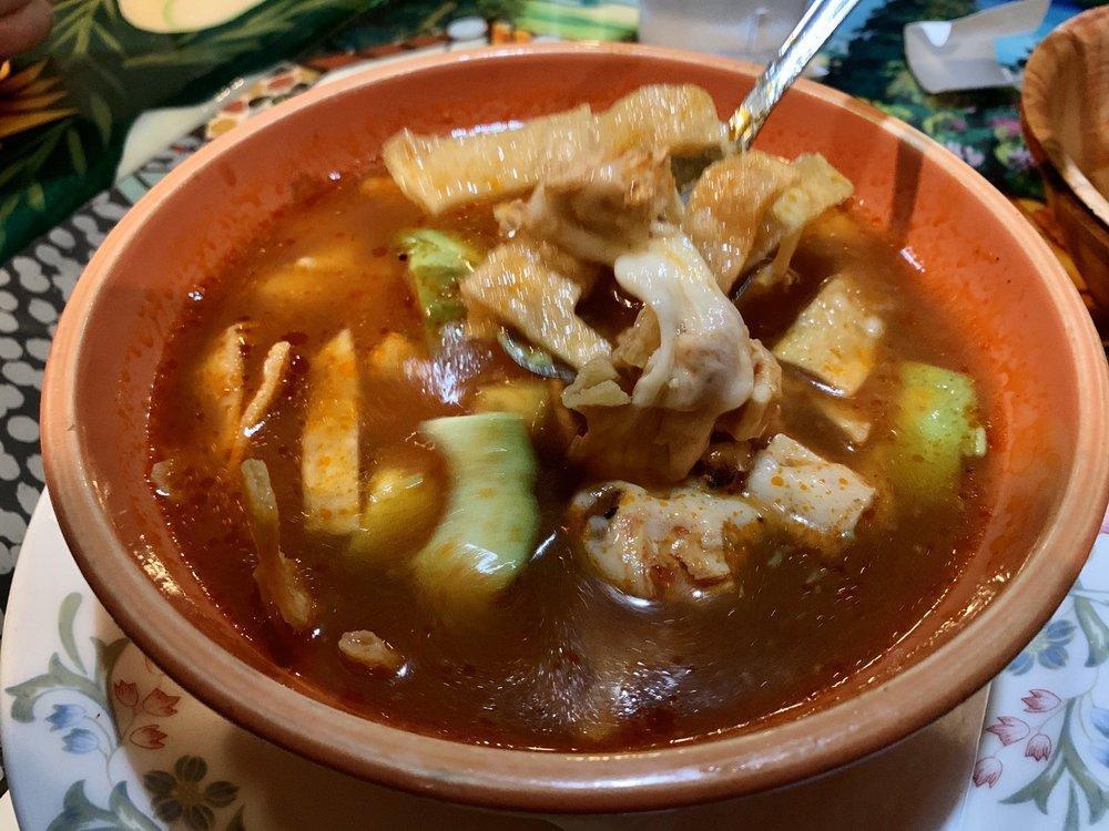Tortilla Soup · Soup broth with chicken breast and avocados. Topped with tortilla strips and Jack cheese.