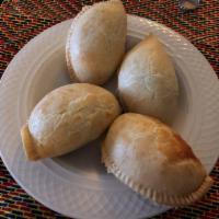 Meat Pies · 1 pieces of crusty pastry filled with seasoned ground turkey