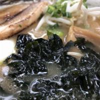 Vegetarian Ramen · Veggie dashi, soy milk, miso, enoki mushroom, bean sprout, wakame, scallion, soft boiled egg...