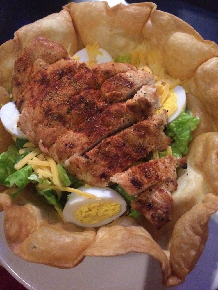 Cajun Blackened Chicken Salad · 