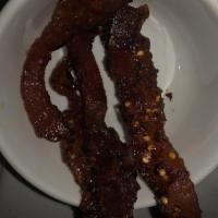 Black Pepper Candied Bacon · 