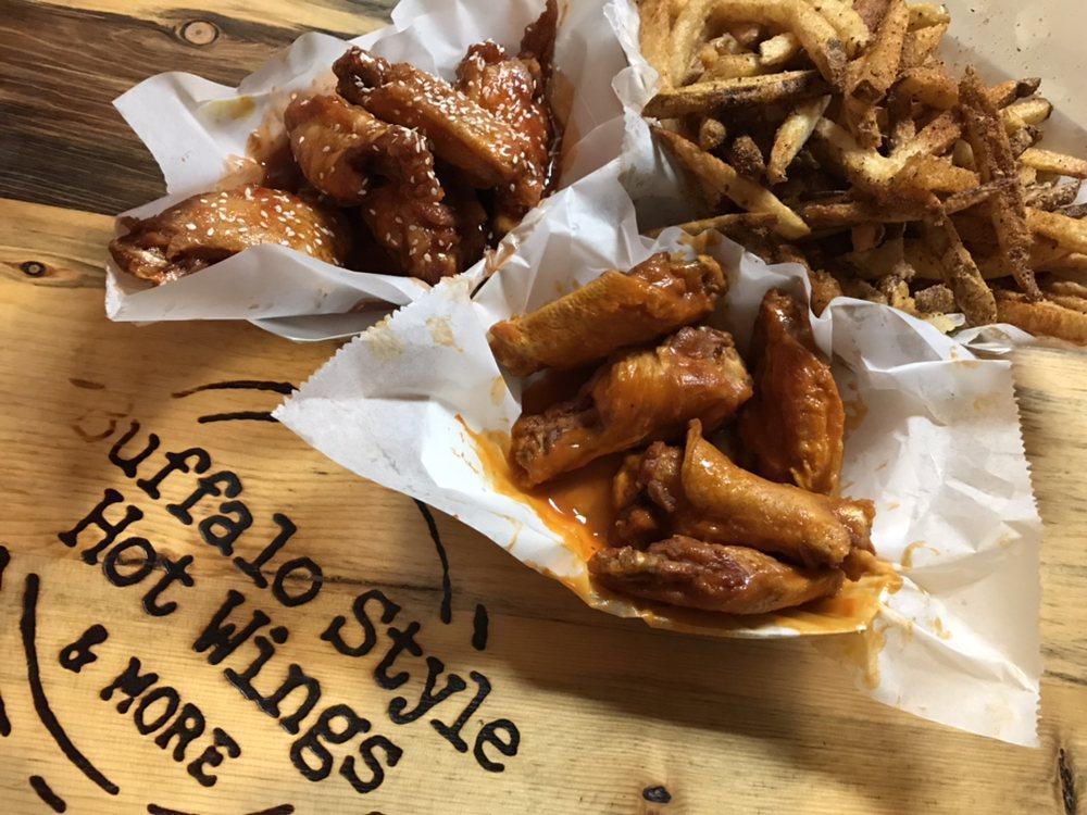 Golden Flame Hot Wings · Chicken Wings · American · Sports Bars
