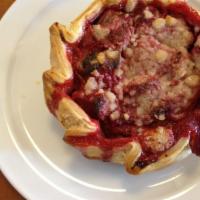 Strawberry Rhubarb Galette · 