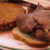 Hot Open Roast Beef Sandwich · 