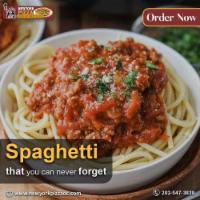 Spaghetti · Add toppings for an additional charge.