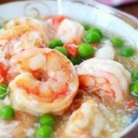 Shrimp with Lobster Sauce Combo Plate · 