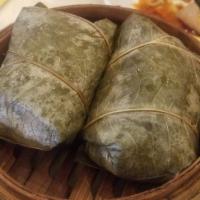 Sticky Rice In Lotus Leaf · 