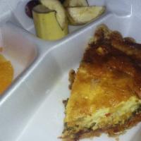 Quiche · A perfect selection if you only want 1 piece of quiche. Choose one, regular (ham) or veggie ...