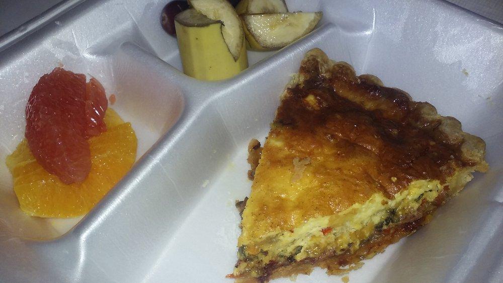 Quiche · A perfect selection if you only want 1 piece of quiche. Choose one, regular (ham) or veggie quiche.