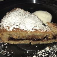 Linzer Torte · Hazelnut and almond torte with raspberry jam.