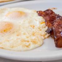 Bacon and Eggs Breakfast · 