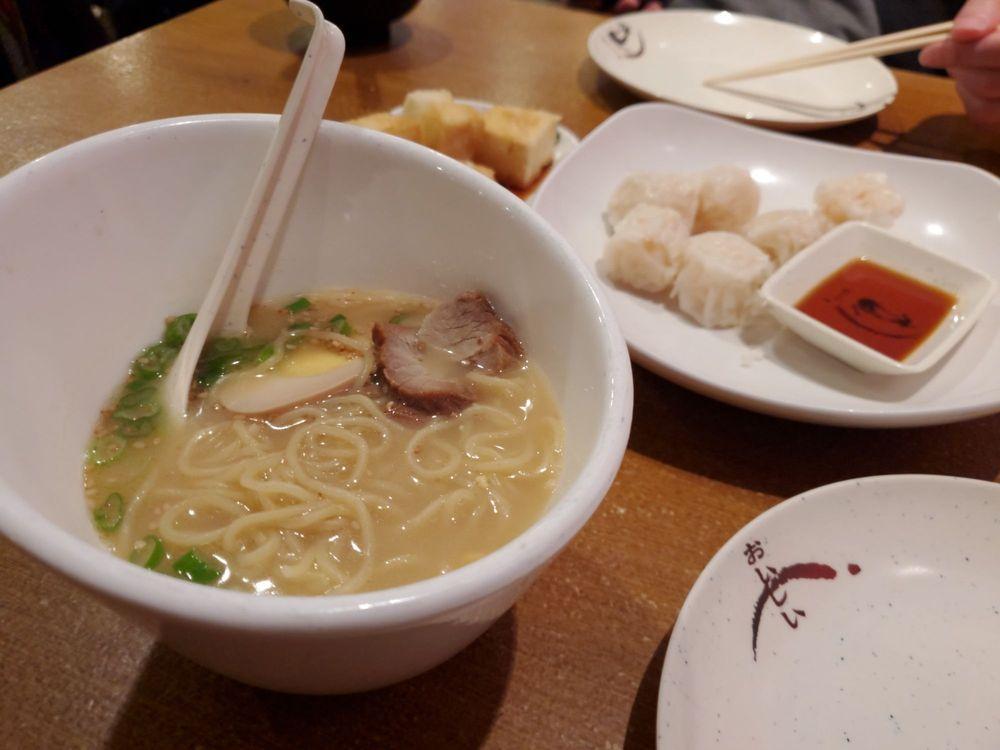 Ramen · Miso - chicken base soup,
Tonkatsu - Pork base soup
