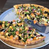 Curry Paneer Pizza · 